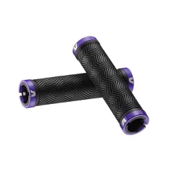 Rokturi LIV Sole-O dubultā fiksācijas rokturis, melns-violets