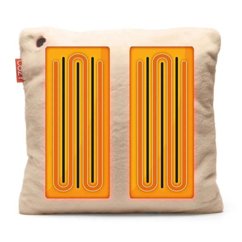 Bodi-Tek COZY Una Heated Comfort Cushion & Power Bank 10000 mAh, Beige