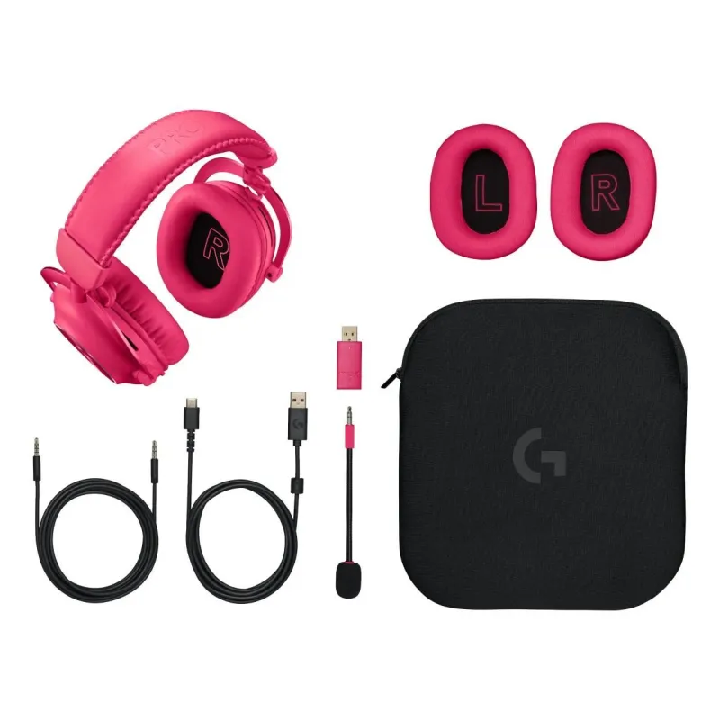 Headset g pro x 2 gaming-pink 981-001275 logitech