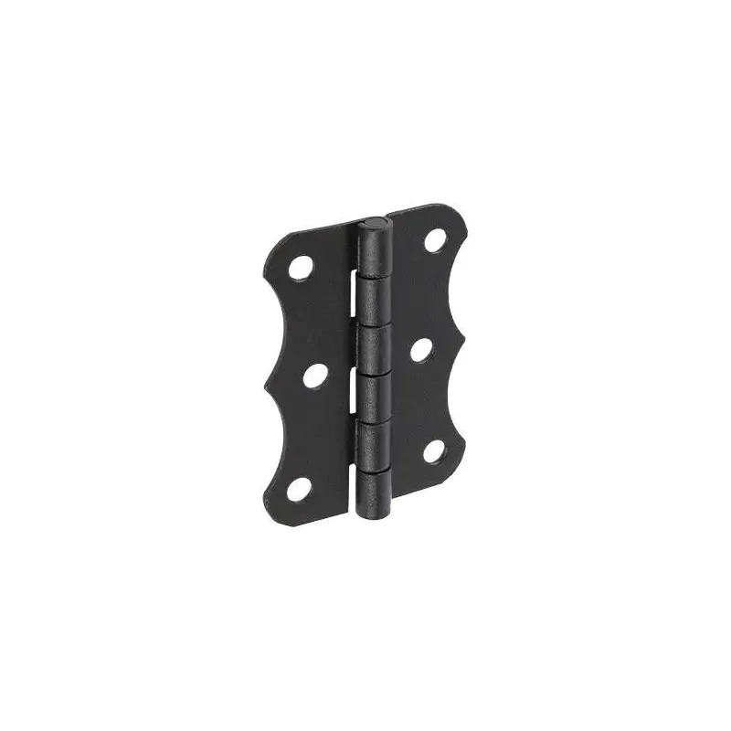 Lankstas baldų durims Domax ZO 60. 48 cm. 0.1 cm. juoda
