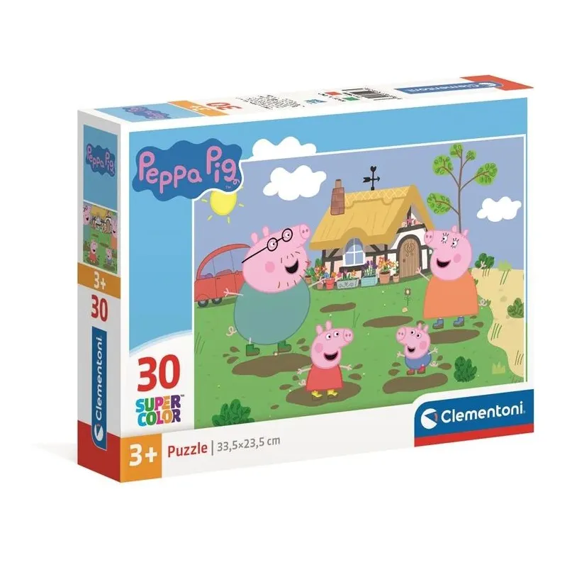 Puzle Clementoni Super Color Peppa Pig 20838. 30 gab.