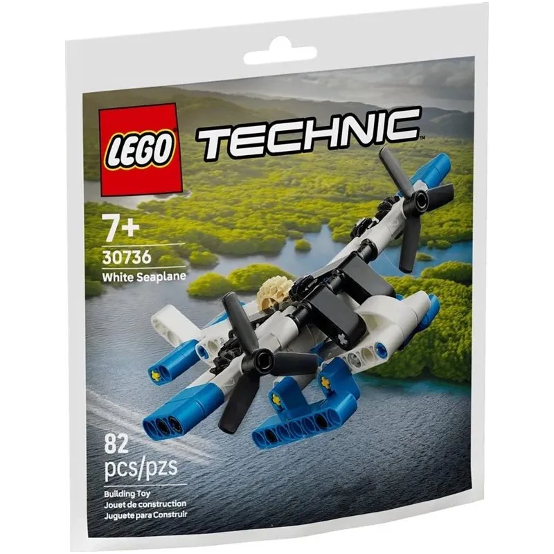 Konstruktors LEGO Technic Balts ūdens lidmašīna 82 gab.