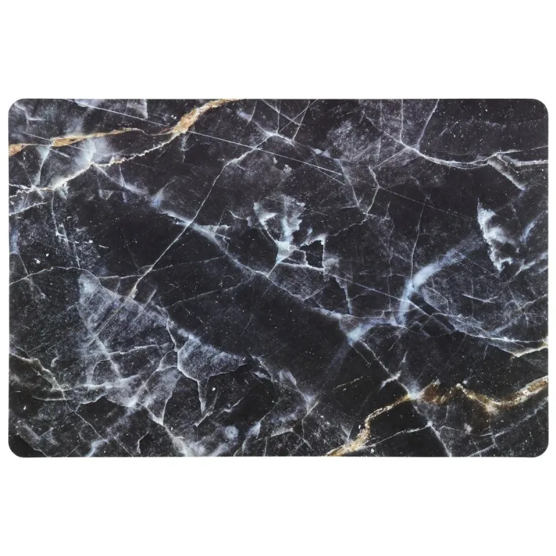 4Living galda paliktnis “Marble”, 30×45 cm, melns