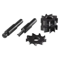 1 set of cutters and 8 mm shank