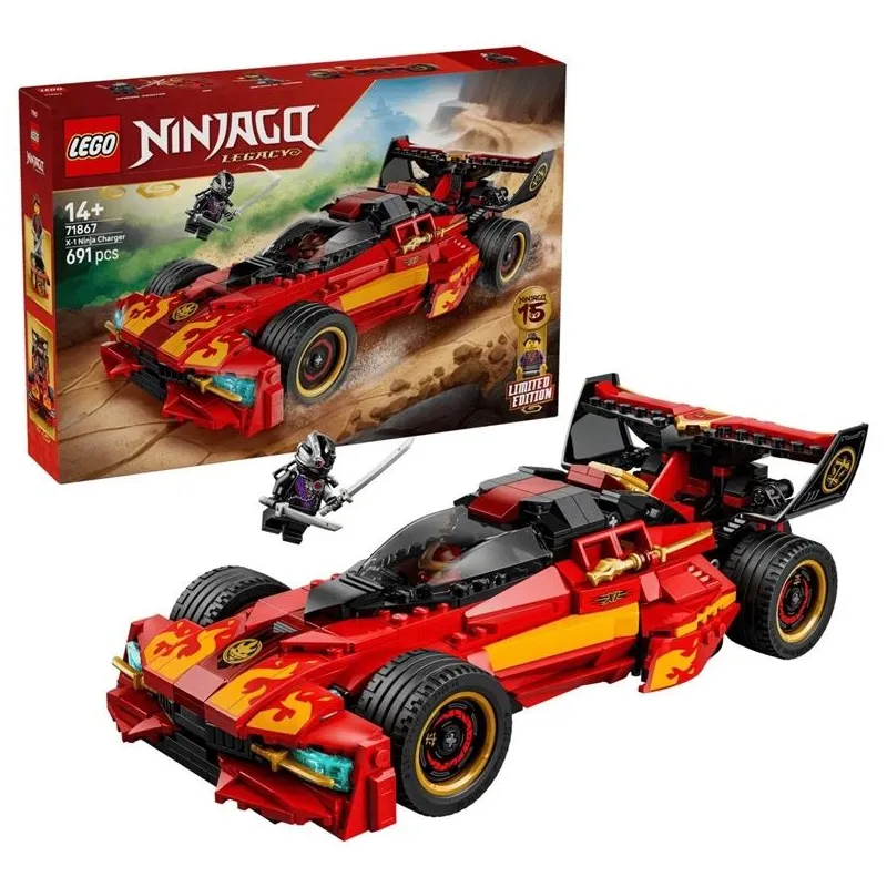 Konstr automobilx-1 ninja charger 71867