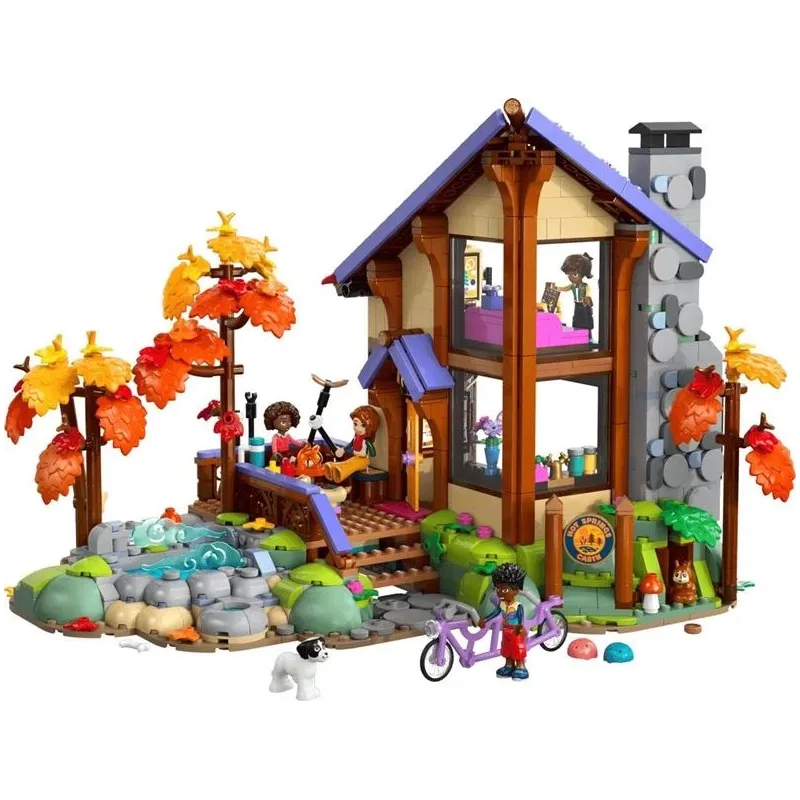 Constructor cozy fall forest cabin 42705
