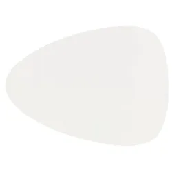 4Living galda paliktnis “Stone”, balts, 31×42 cm