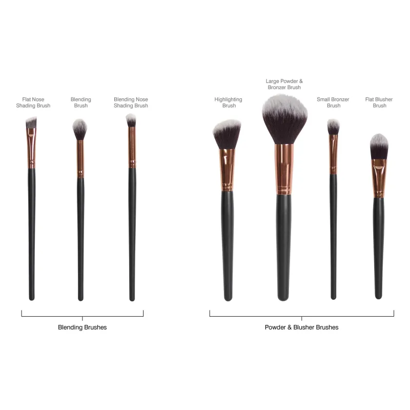 Rio Professional Cosmetic Brush Collection