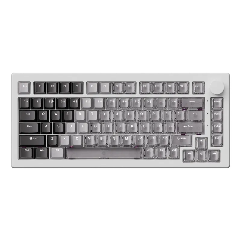 Keyboard usb-c 5075 v3-he-white 006-075-086-060-062 akko