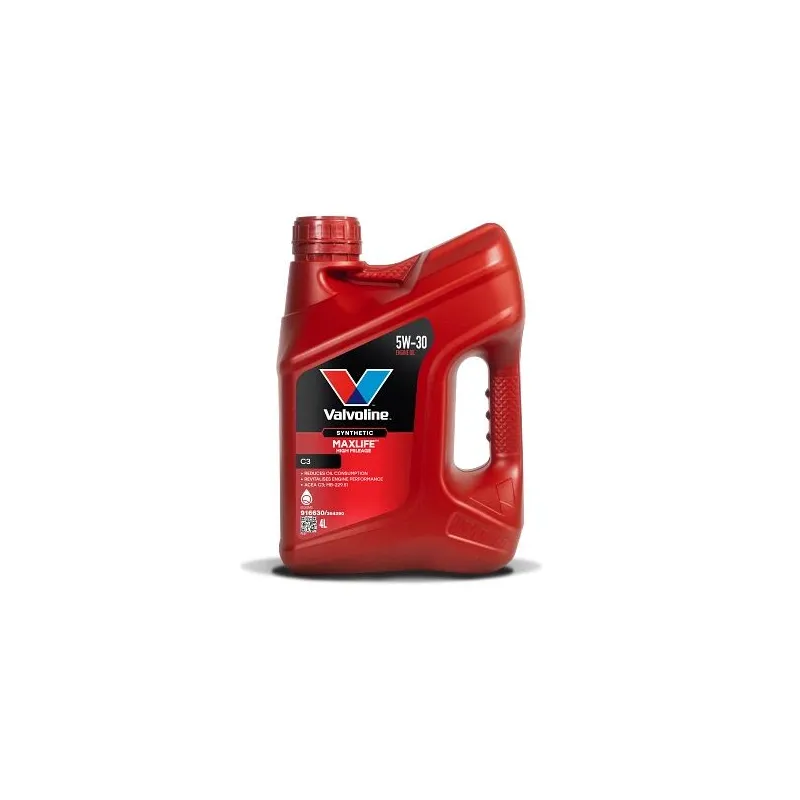 Motoreļļa Maxlife C3 5W30 4L, Valvoline