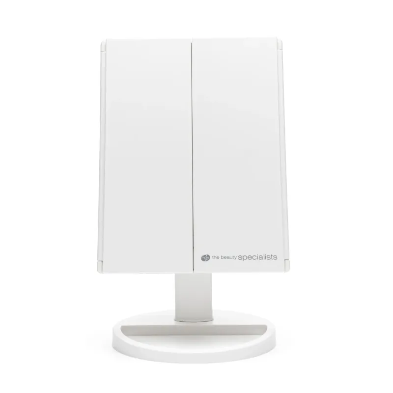 Rio 24 LED Touch Dimmable Makeup Mirror, White