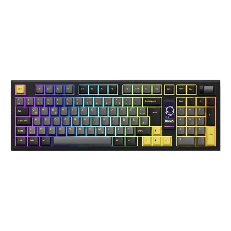 Keyboard wrl 5098b-black-gold 6925758631921 akko
