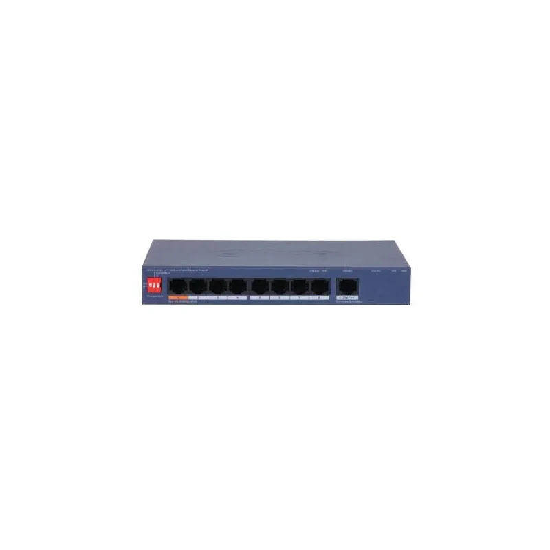 Switch-DAHUA-CS4009-8ET1GT-60-Switch type Managed-Switch layer L2-9xRJ-45 ports-RJ-45 Ports Type Gigabit Ethernet