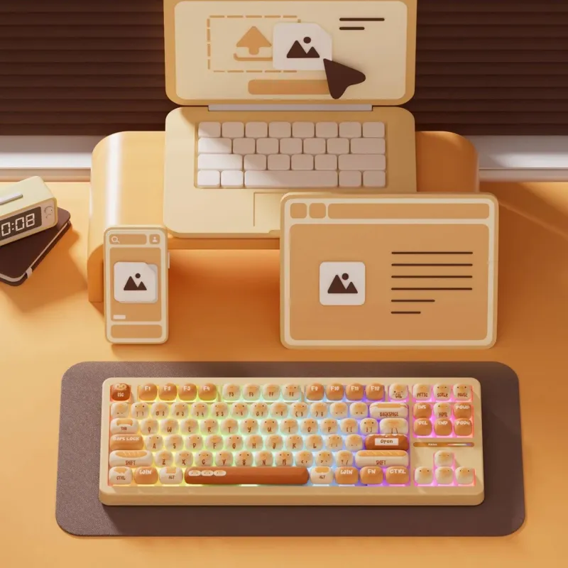 Keyboard wrl tac87-bun wonder. 103-ta87b-009 akko