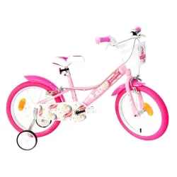 Laste jalgratas unicorn 16 77440 wh-pnk