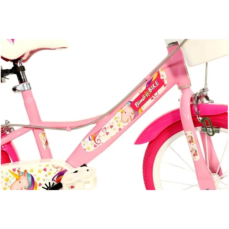 Laste jalgratas unicorn 16 77440 wh-pnk