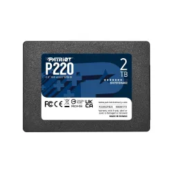 SSD-PATRIOT-P220-2TB-SATA-Write speed 500 MBytes-sec-Read speed 550 MBytes-sec-2,5-TBW 960 TB-P220S2TB25