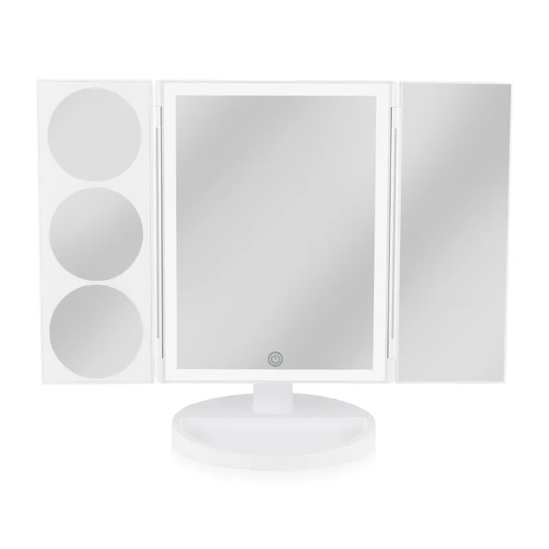 Rio Full Size Folding Mirror White
