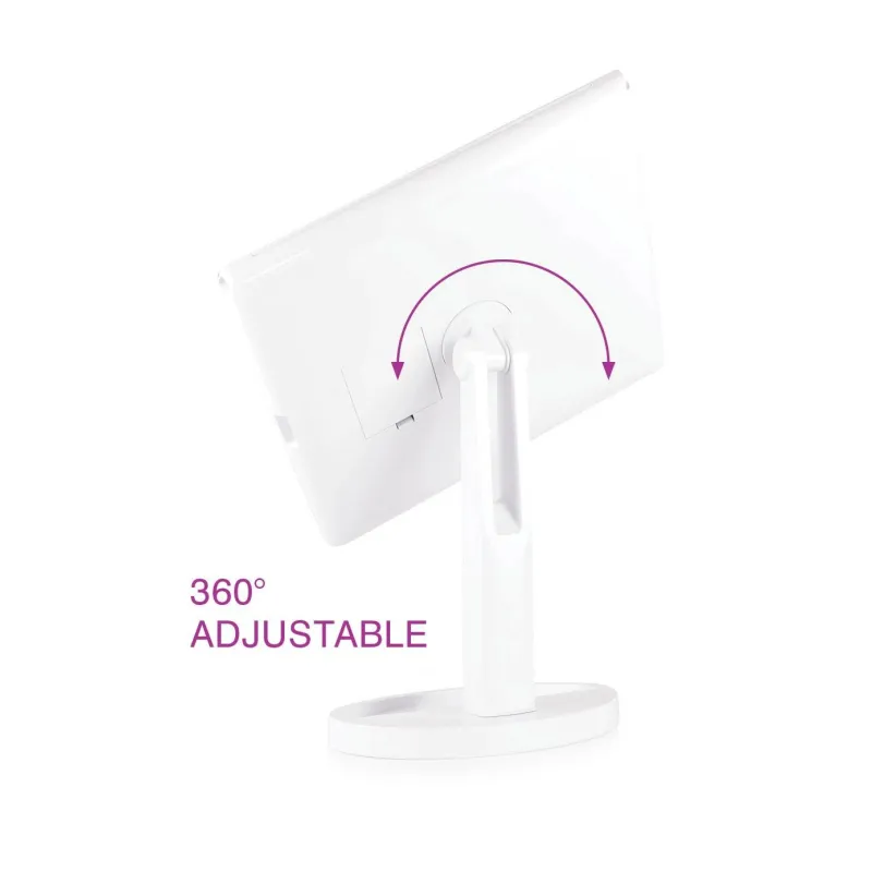 Rio Full Size Folding Mirror White