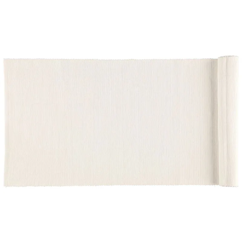 Galda celiņš Solid 35x140cm, balts