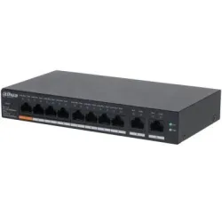 Switch-DAHUA-CS4010-8GT-60-Switch type Managed-Switch layer L2-Form factor Desktop-Wall-Mounting-10xRJ-45 ports-RJ-45 Ports Type