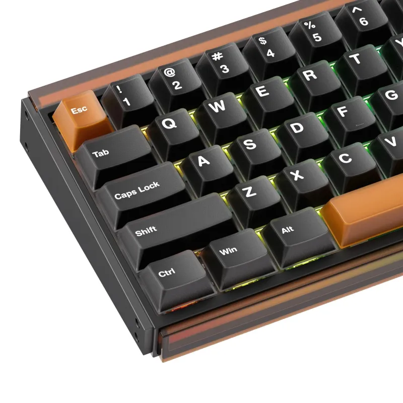 Keyboard wrl ray68-he-brown 103-ra68a-000 akko