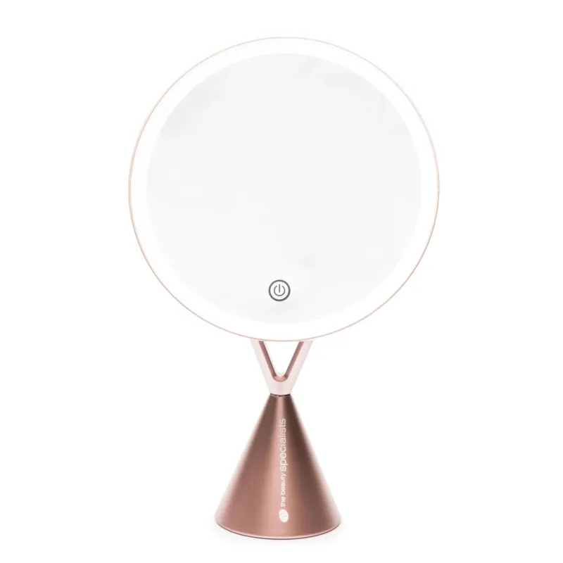 Rio Illuminated HD Make Up Mirror Rose Gold
