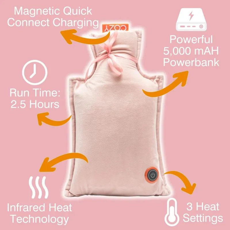 Bodi-Tek COZY Rechergable Hot Water Bottle