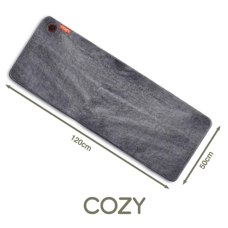 Bodi-Tek COZY Heated Throw, Grey