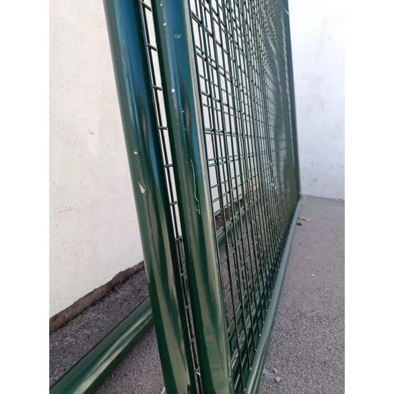 Nukainota prekė - BESK dvivėrių sodo vartai, 4 × 1,5 m, žali