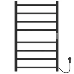 Dvieļu žāvētājs elektr. 500x800mm, P8, 160W, IPX4, melns