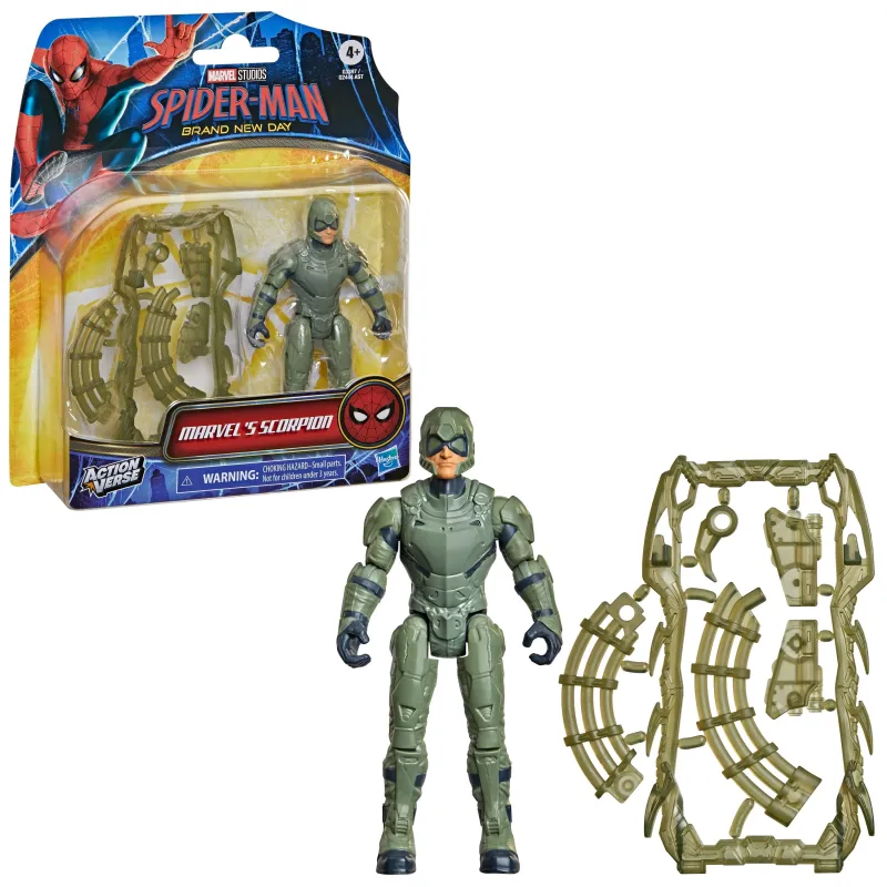 SPIDER-MAN Brand New Day Actionverse Figure with accessuar 11,4 cm