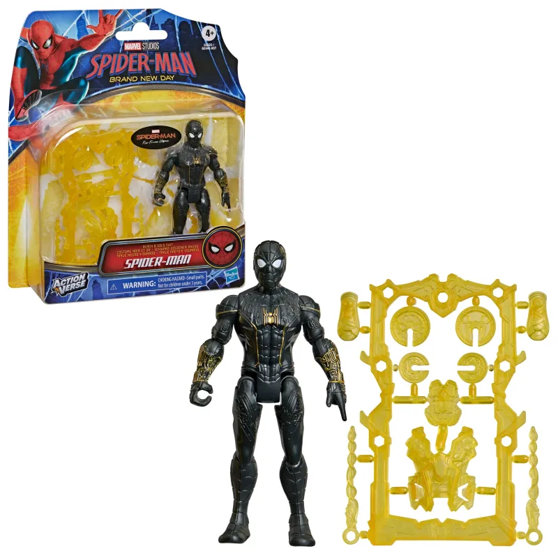 SPIDER-MAN Brand New Day Actionverse Figure with accessuar 11,4 cm