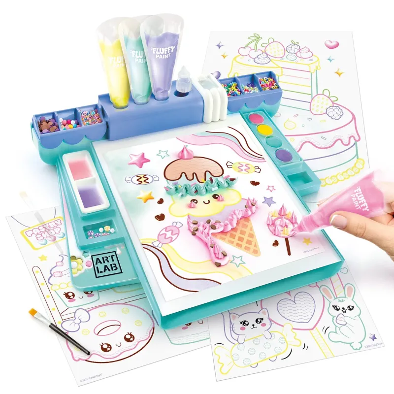 ART LAB Radošais komplekts Fluffy Paint Studio