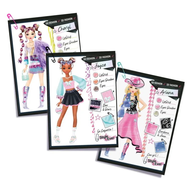 STYLE 4 EVER Radošs komplekts Fashion Designer Light-up Studio