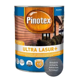 Импрегнант для дерева Pinotex Ultra Lasur+антрацитовый цв. 3л