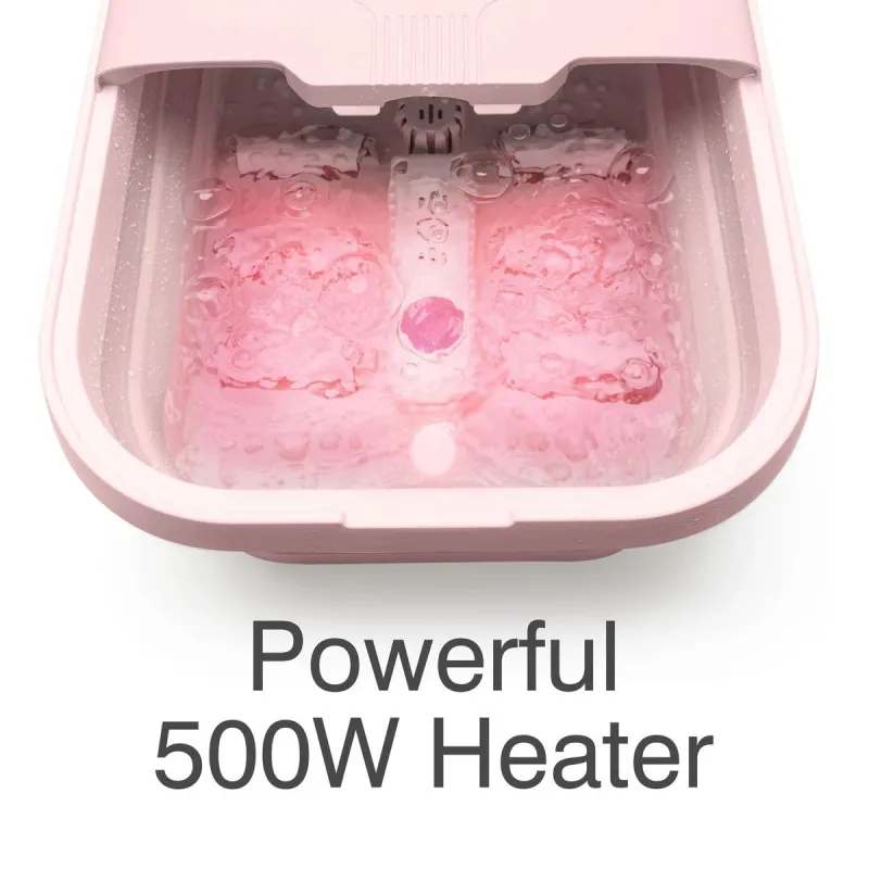 Rio FTBH13-EU-PK-1,3 Deluxe Foldaway Foot Spa Pink