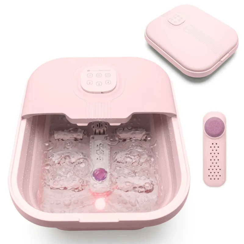 Rio FTBH13-EU-PK-1,3 Deluxe Foldaway Foot Spa Pink