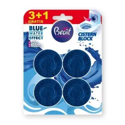 Wc tīrīšanas līdzeklis dram brait zils 4x50 g