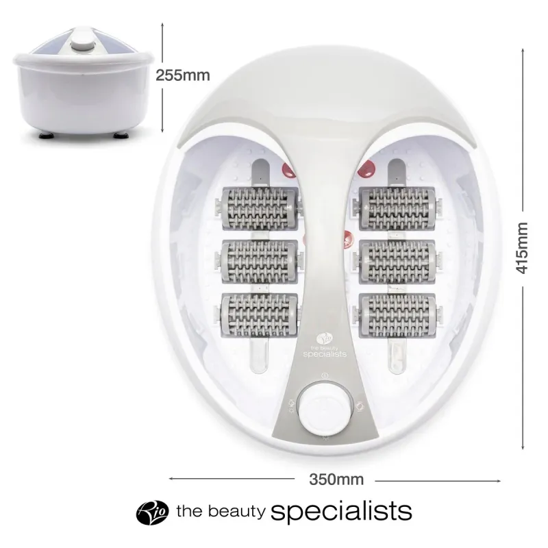 Rio FTBH-EU-1.6 Deluxe Foot Spa And Massager