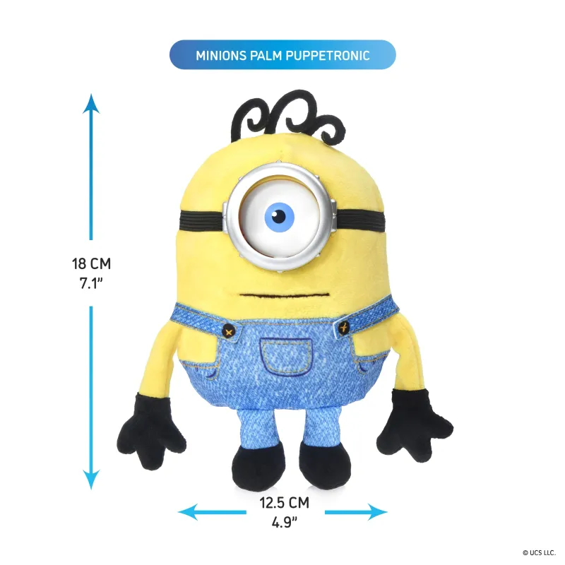 REAL FX MINIONS Palm Puppetronic interaktīvā rotaļlieta - James