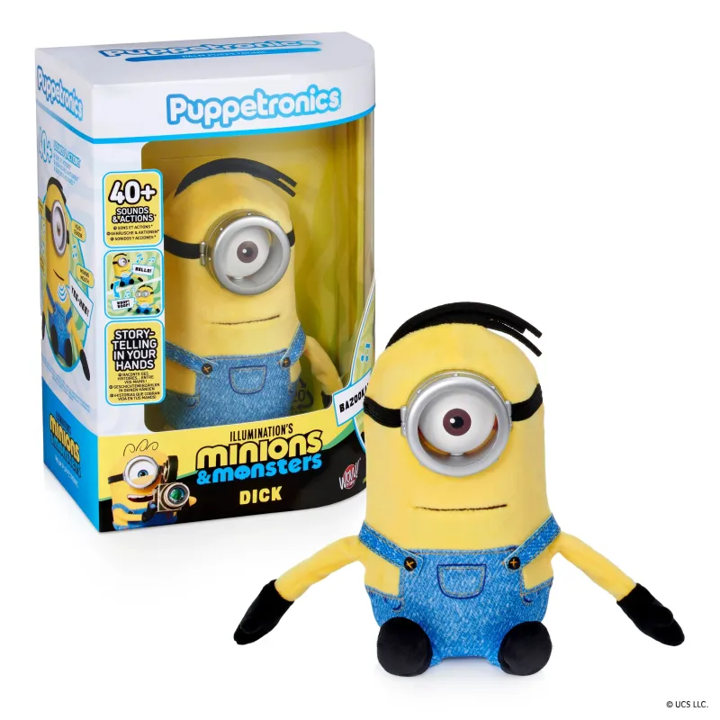 REAL FX MINIONS Palm Puppetronic интерактивная игрушка - Dick