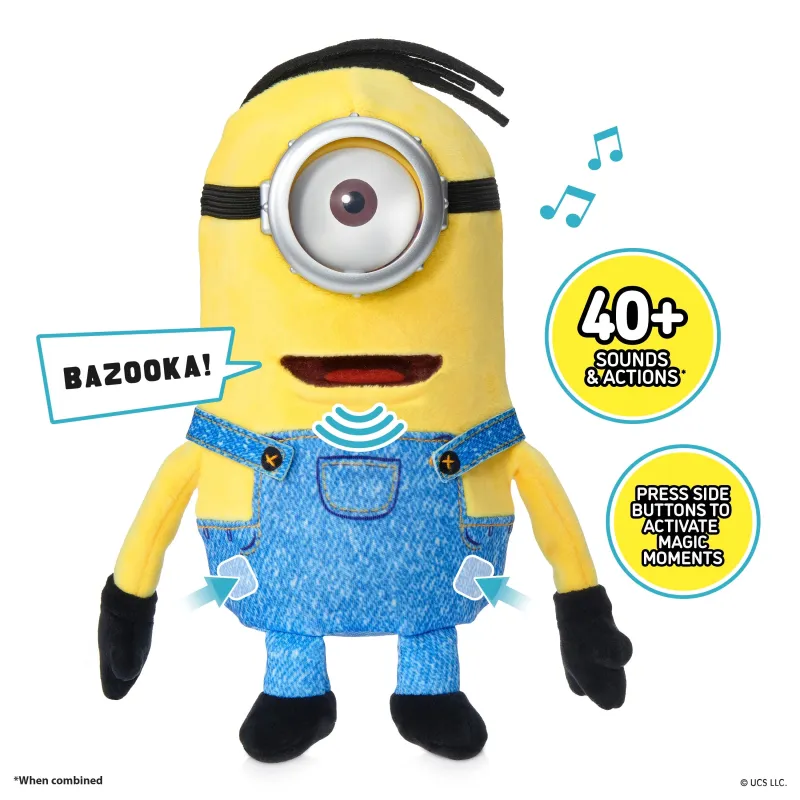 REAL FX MINIONS Palm Puppetronic интерактивная игрушка - Dick