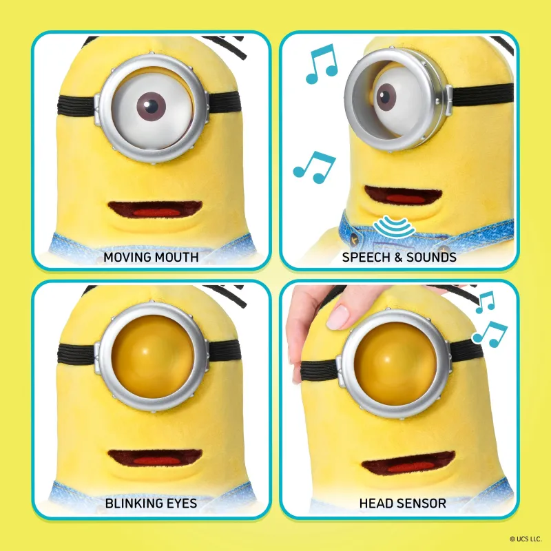 REAL FX MINIONS Palm Puppetronic интерактивная игрушка - Dick