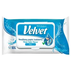Tualetes papīrs mitrais velvet pur 48gab