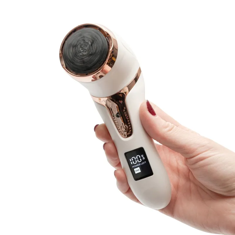 Rio PEDI5-EU-1.1 Go Smooth Electric Foot File With Vacuum Action, White
