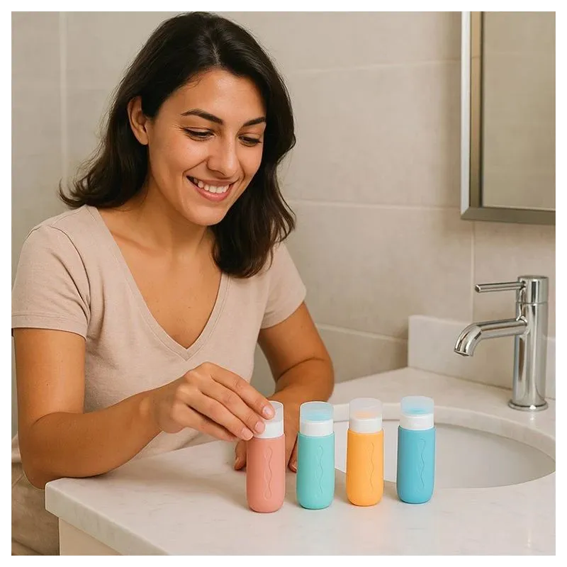 Beper C302AAC010 Silicone Travel Bottle Set