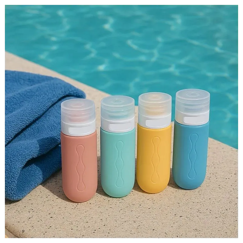 Beper C302AAC010 Silicone Travel Bottle Set