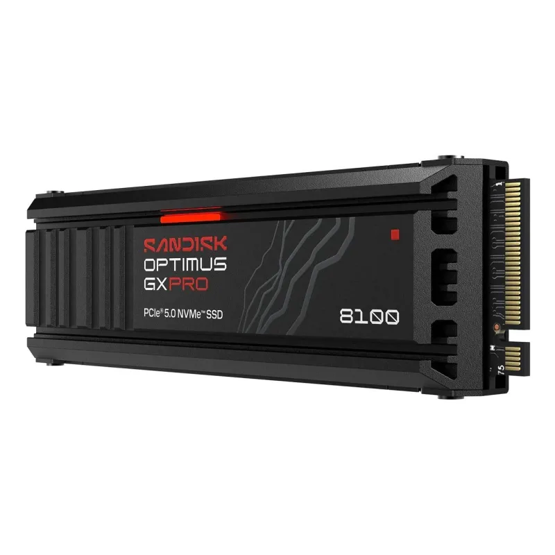 SSD-SANDISK-600xTBW rating-MTBF 1750000 h-Read speed 14900 MB-s-Write speed 11000 MB-s-NVMe Yes-PCI Express 5.0-M.2-1000
