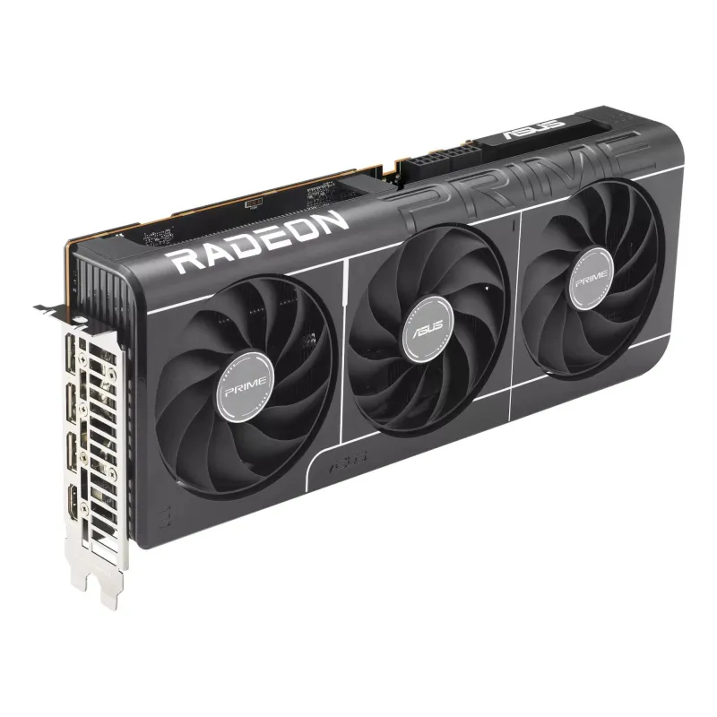 Graphics Card-ASUS-AMD-Radeon RX 9070 GRE-2280 MHz-12 GB-GDDR6-192 bit-PCI Express 5.0-Active-PRIME-RX9070GRE-O12G